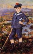 Pierre-Auguste Renoir Jeune garcon sur la plage dYport china oil painting artist